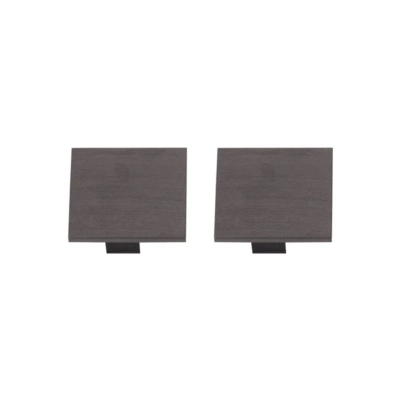 Lucide Premium LINIAL Eindkap - 1-fase Railsysteem / Railverlichting - Smart - 48V Track - Set van 2 - Mat Zwart Chroom Gereduceerde Prijs