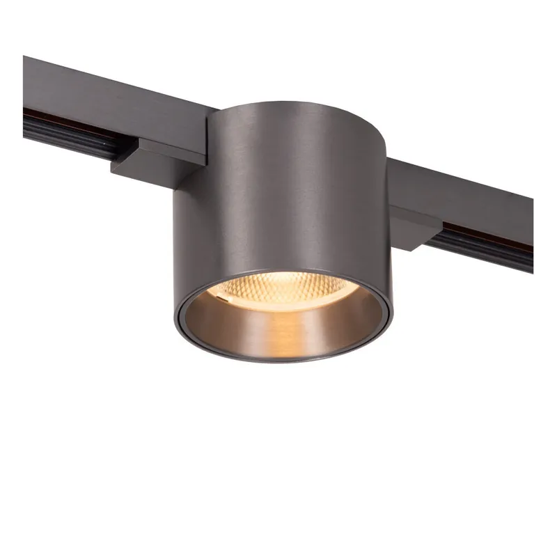 Superprijs Lucide Premium LINIAL LUX Railspot - 1-fase Railsysteem / Smart Railverlichting - Smart - 48V Track - 1xLED - Mat Zwart Chroom