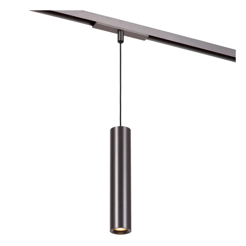 Bestel Nu Lucide Premium LINIAL LUXUS Hanglamp - 1-fase Railsysteem / Smart Railverlichting - Smart - 48V Track - 1xLED - Mat Zwart Chroom