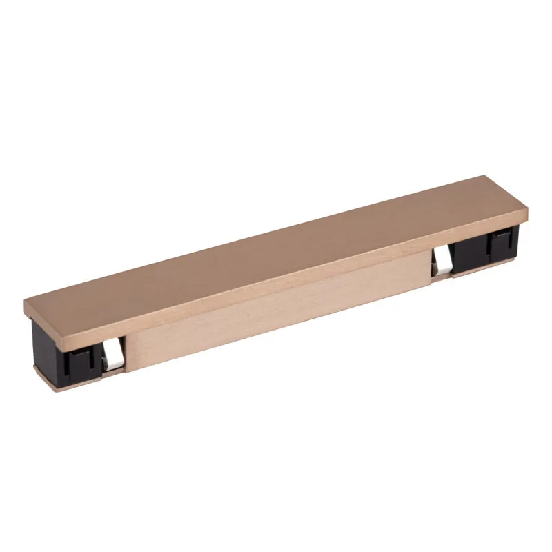 Exclusieve Aanbieding Lucide Premium LINIAL Recht -koppelstuk - 1-fase Railsysteem / Railverlichting - Smart - 48V Track - Champagne