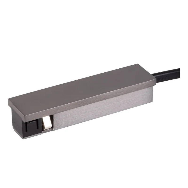 Uitverkoop Lucide Premium LINIAL Startvoeding - Smart - 48V Track - 1-fase railsysteem / Railverlichting - Smart - 48V Track - Zwart Mat Chroom