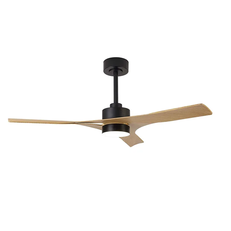 Seizoensaanbieding Ventilator Thai zwart/hout remote/app cc