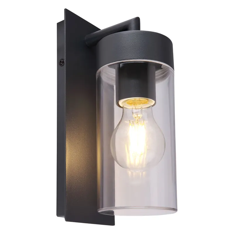 Gratis Verzending Wandlamp, aluminium antraciet, helder H 25 cm