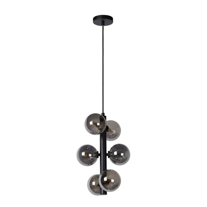 Lucide hanglamp Tycho - zwart - Ø25,5x150 cm Favoriet