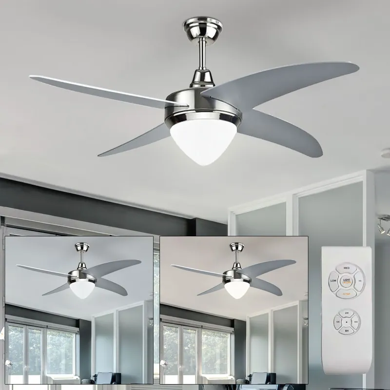 LED plafondventilator, afstandsbediening, 107 cm Rechtstreeks Van De Fabrikant