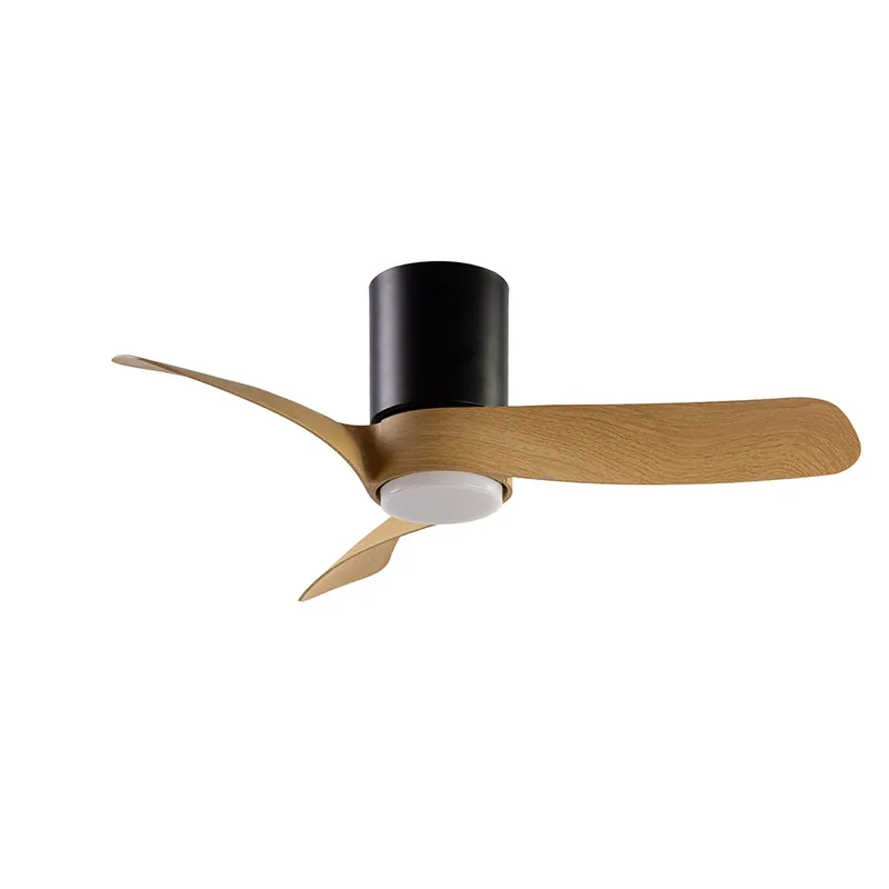 Express Levering Ventilator Nemo XS – Zwart & Naturel remote cct/rgb