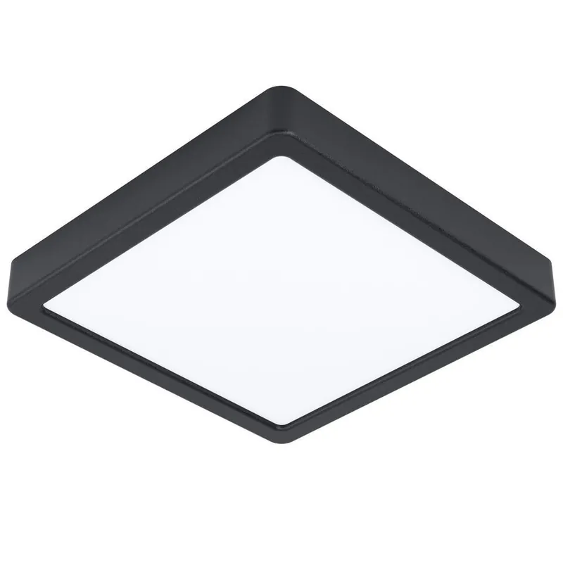 EGLO Fueva 5 Plafonnière - LED - 21 cm - Zwart Fabrieksprijs