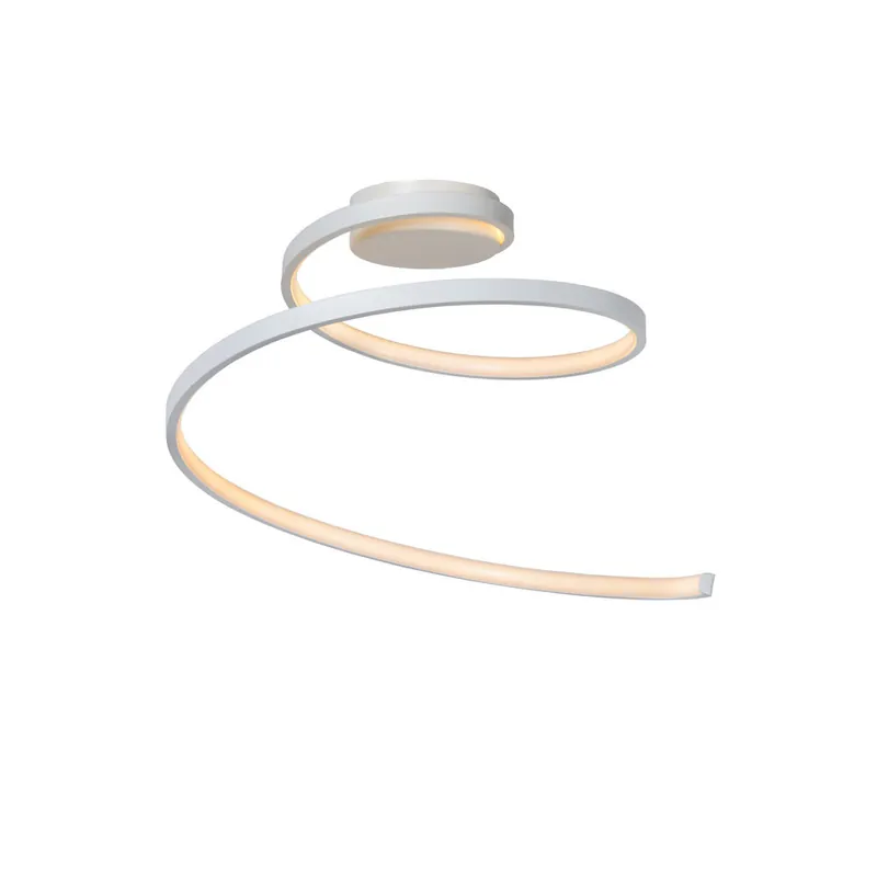 Lucide MAXENCE - Plafonnière - Ø 46 cm - LED 3 StepDim - 1x24W 3000K - Wit Favoriet