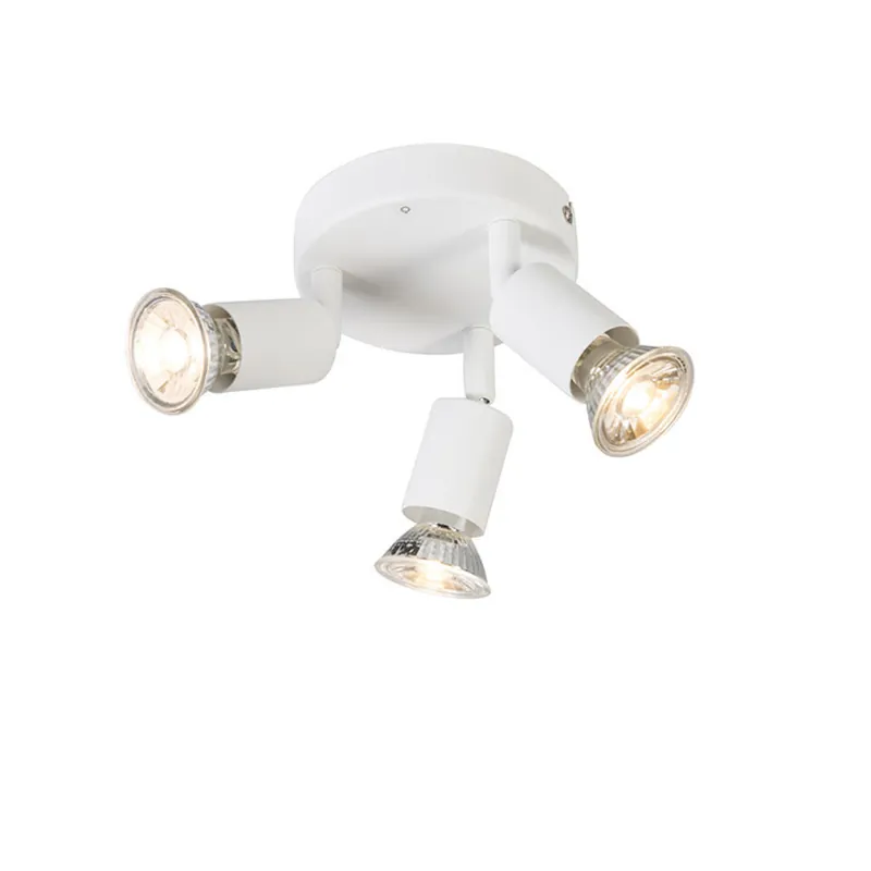 Speciale Aanbieding Qazqa richtbare spot jeany wit gu10
