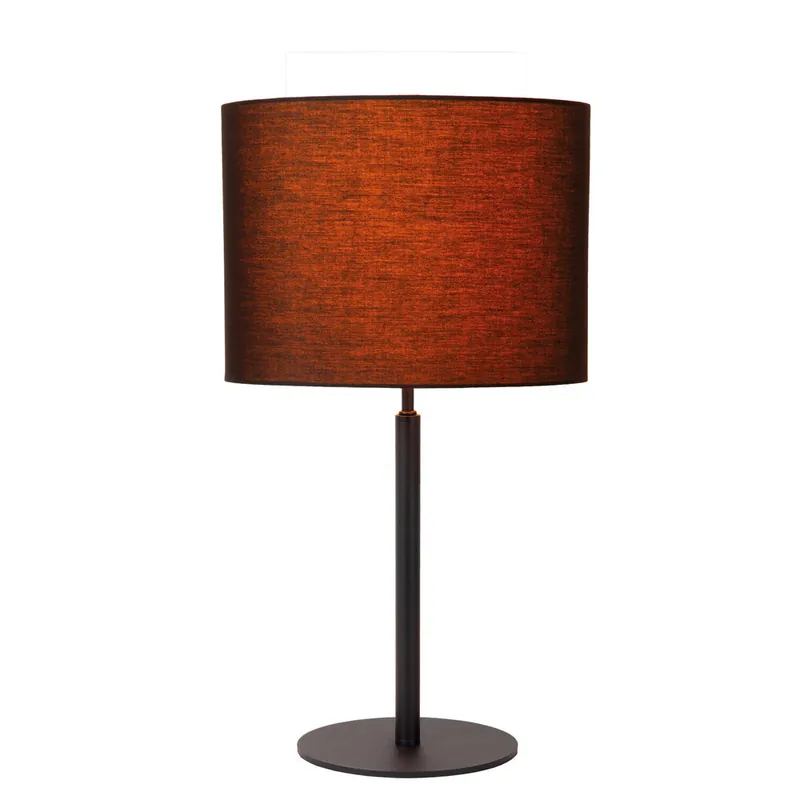 Hete Deal Lucide MAYA - Tafellamp - Ø 26 cm - 1xE27 - Zwart
