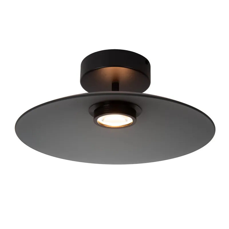 Lucide MENGA - Plafonnière - Ø 40 cm - LED Dimb. - 1x11W 2700K - Fumé | Premium Alleen Vandaag
