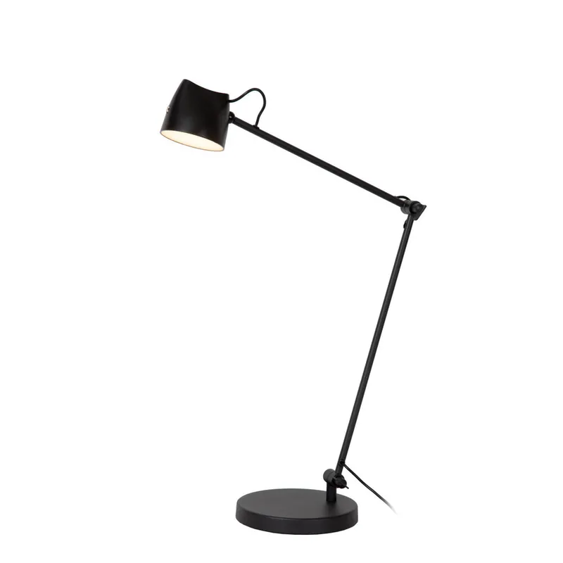 Koopje Lucide MILNE - Leeslamp - LED Dimb. - 1x8W 2700K - Zwart