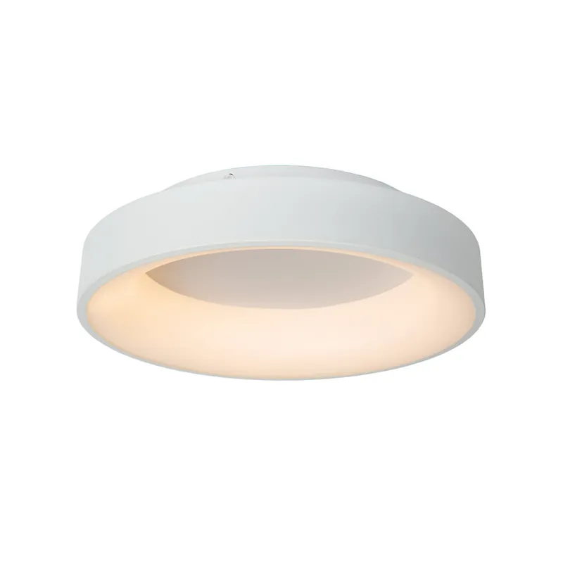 Uitverkoop Lucide MIRAGE - Plafonnière - Ø 45 cm - LED Dimb. - 1x33W 2700K - Wit