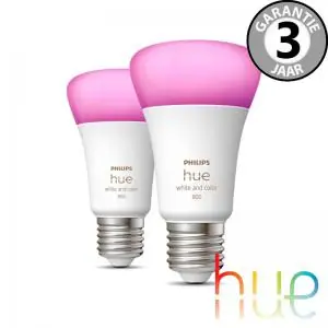 Laatste Kans Philips Hue White Ambiance en Color E27 Duopack