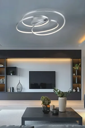 Aanbieding LED plafondlamp, ring design, dimbaar, 60 cm, GALE