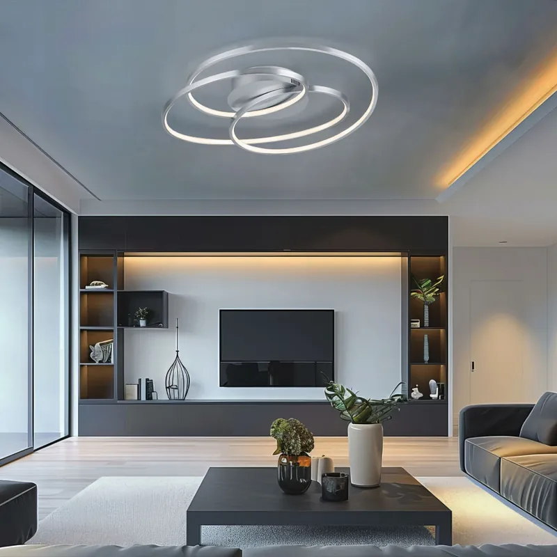 Aanbieding LED plafondlamp, ring design, dimbaar, 60 cm, GALE