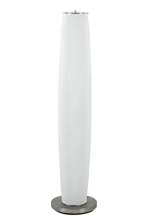 Alleen Vandaag Vloerlamp Terra nikkel/wit glas dtw