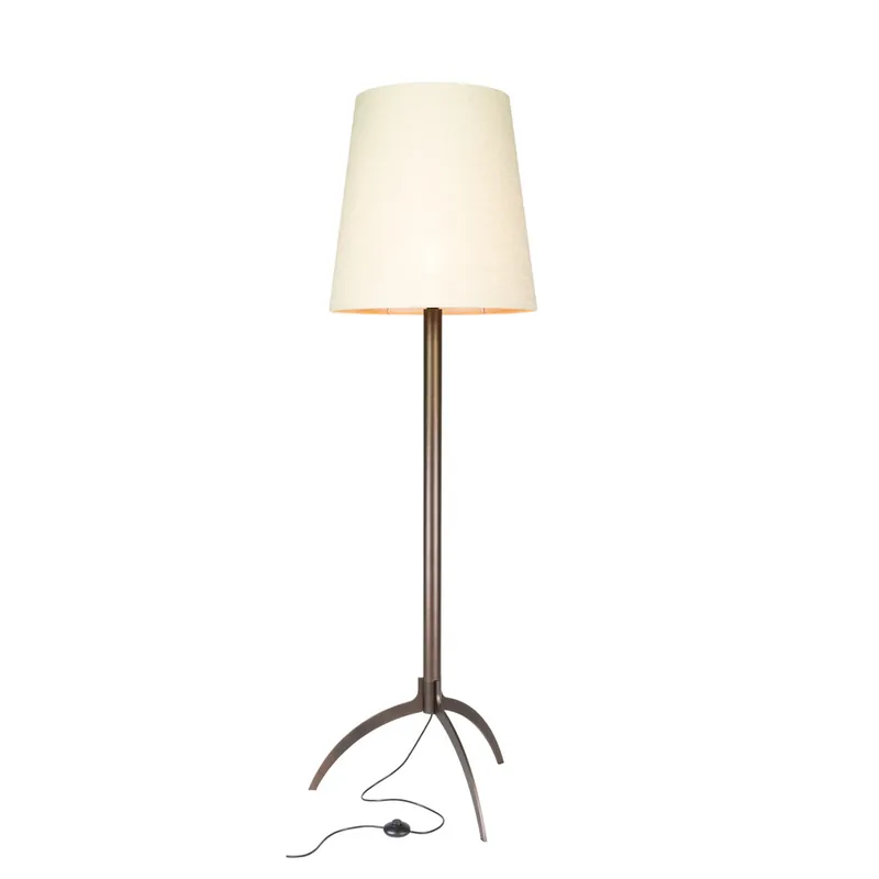 Aanbieding Vloerlamp Trip met royale beige kap
