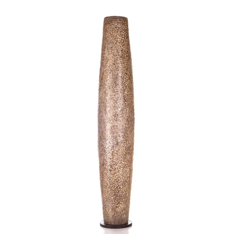 Exclusieve Aanbieding Vloerlamp Wangi Gold zuil schelpen 150cm