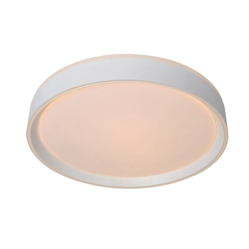 Voordeelprijs Lucide NURIA - Plafonnière - Ø 40 cm - LED 3 StepDim - 1x24W 2700K - Wit