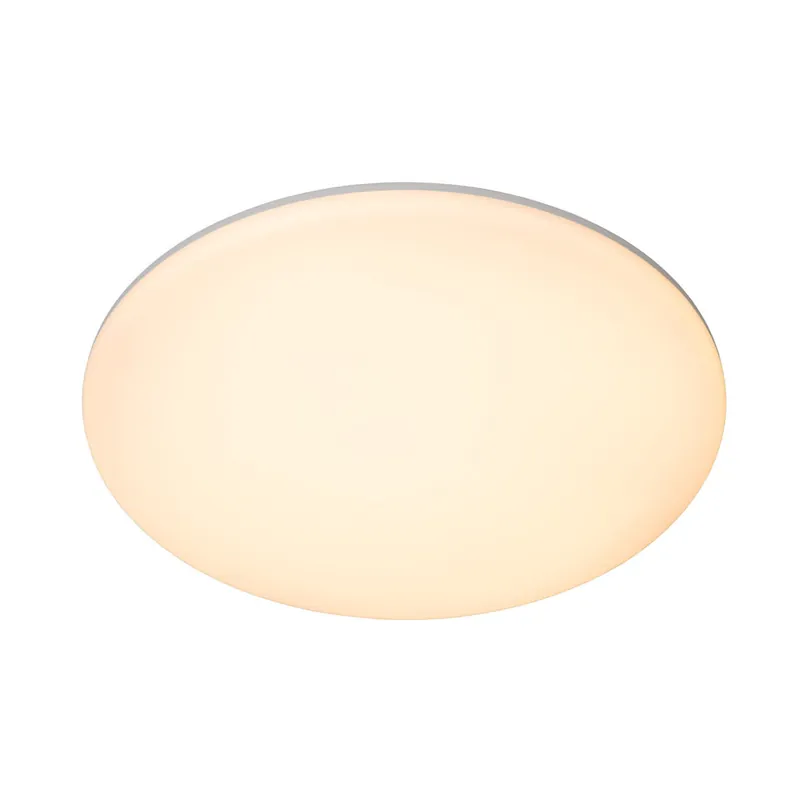 Lucide OLSON - Plafonnière Badkamer - Ø 35 cm - LED - CCT - 1x36W 3000K/6500K - IP44 - Opaal Alleen Vandaag