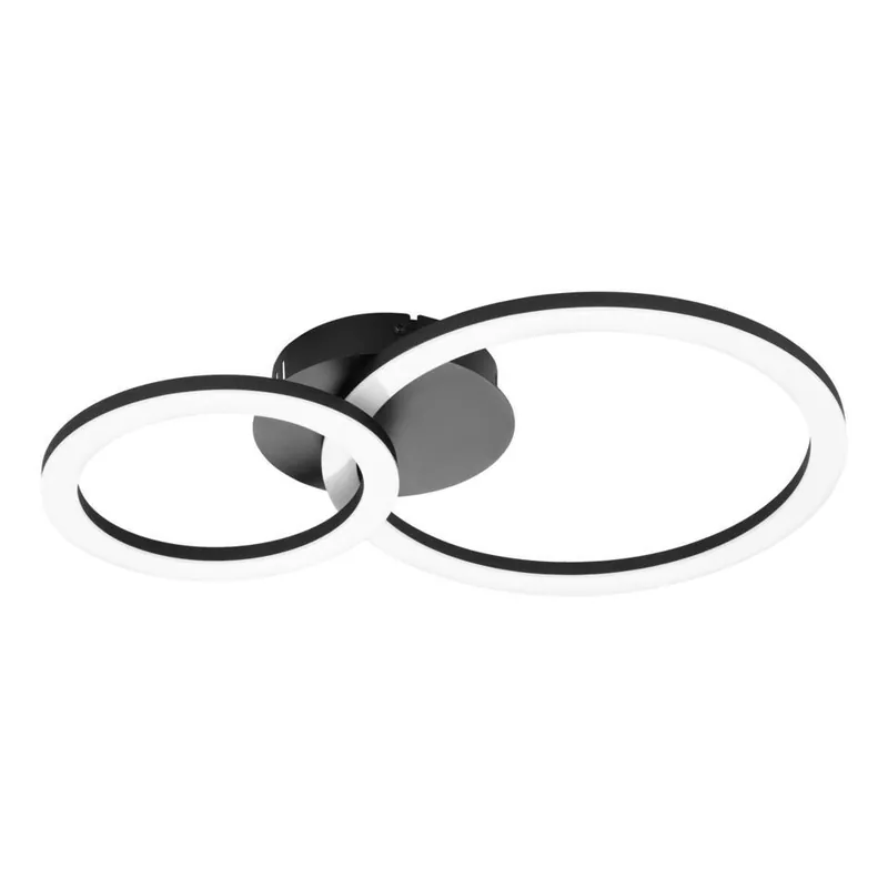 EGLOconnect.zParrapos-ZSmartPlafondlamp-44,5cm-Zwart/Wit Gratis Retour