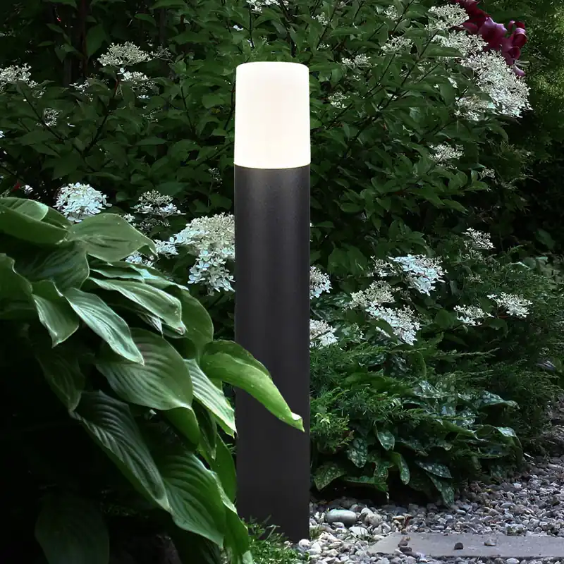 Staande lamp, zwart aluminium, H 50 cm VT-7617 Premium