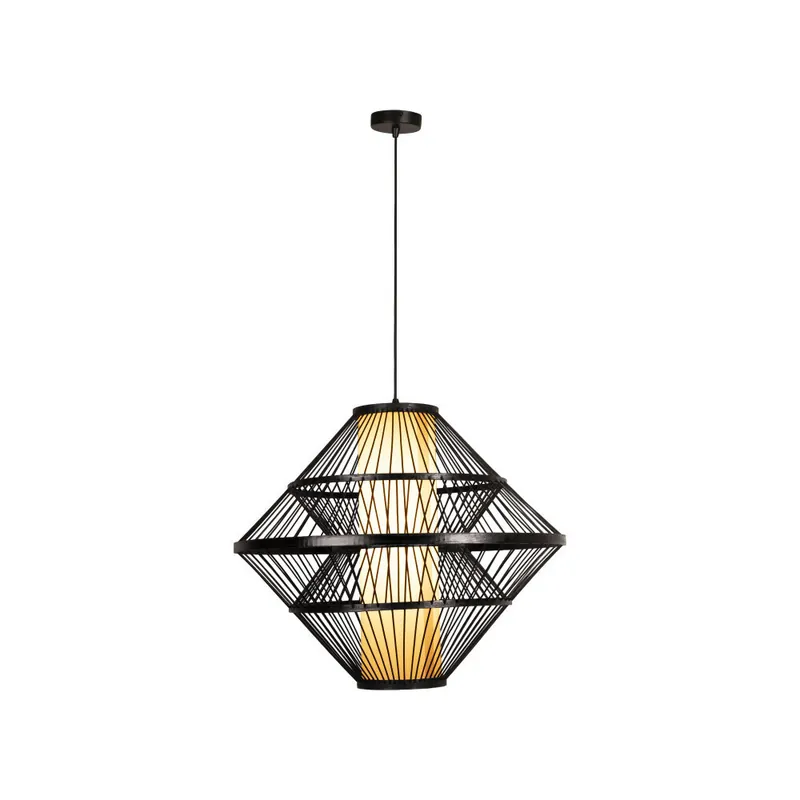 Actieprijs Lucide PASQUINO - Hanglamp - Ø 60 cm - 1xE27 - Zwart | Essential