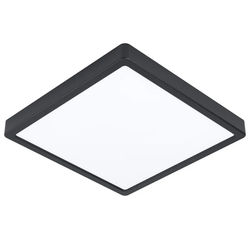 EGLO Fueva 5 Plafonnière - LED - 28.5 cm - Zwart Gratis Retour