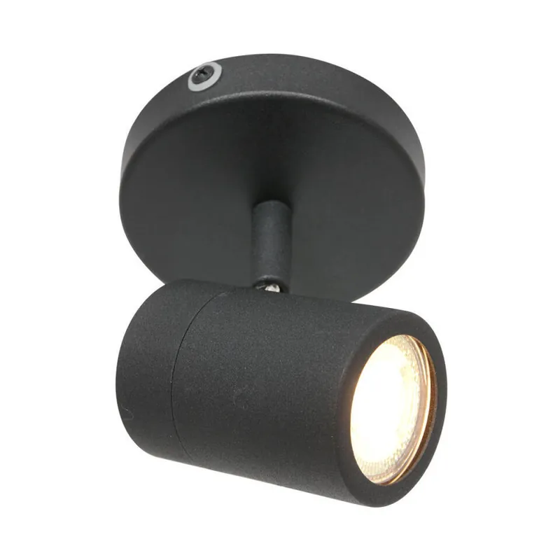 Mexlite Spot upround - zwart - 10x12 cm Meest Verkocht