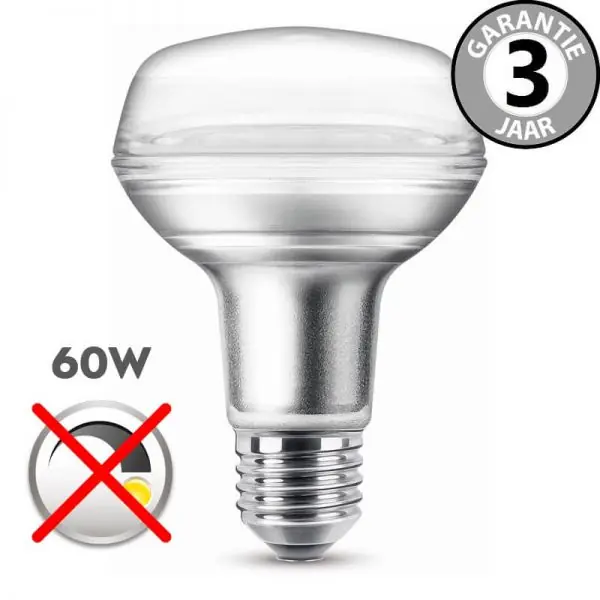 LEDclassic concentra spot R80 60W (4W) E27 | Niet dimbaar Flitsaanbieding