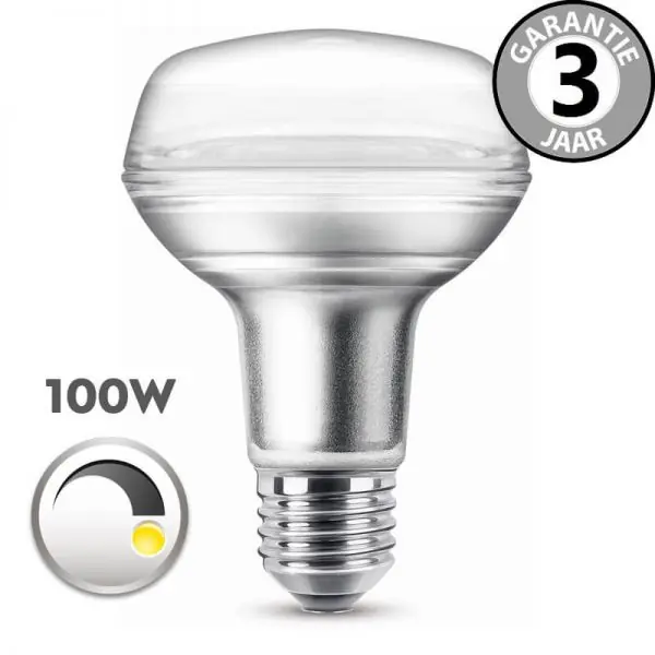 LEDclassic concentra spot R80 100W (9W) E27 | Dimbaar Bestel Nu