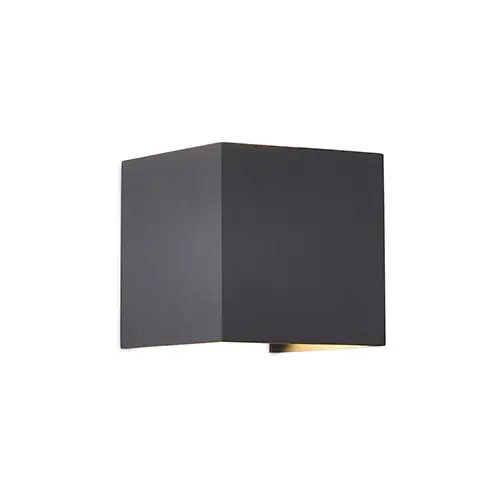 Hete Deal Wandlamp kubus buiten antraciet IP54