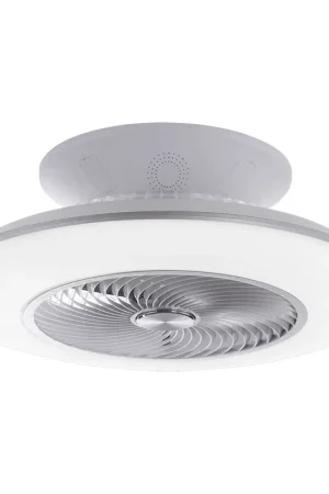 Korting LED plafondventilator, afstandsbediening, dimbaar, CCT, 58 cm
