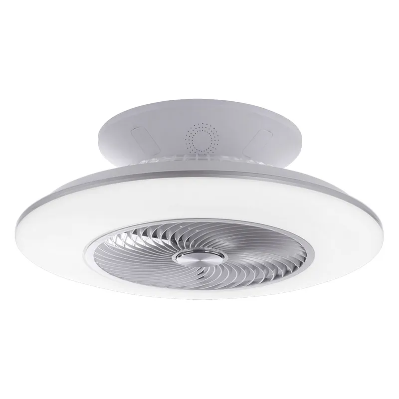 Korting LED plafondventilator, afstandsbediening, dimbaar, CCT, 58 cm