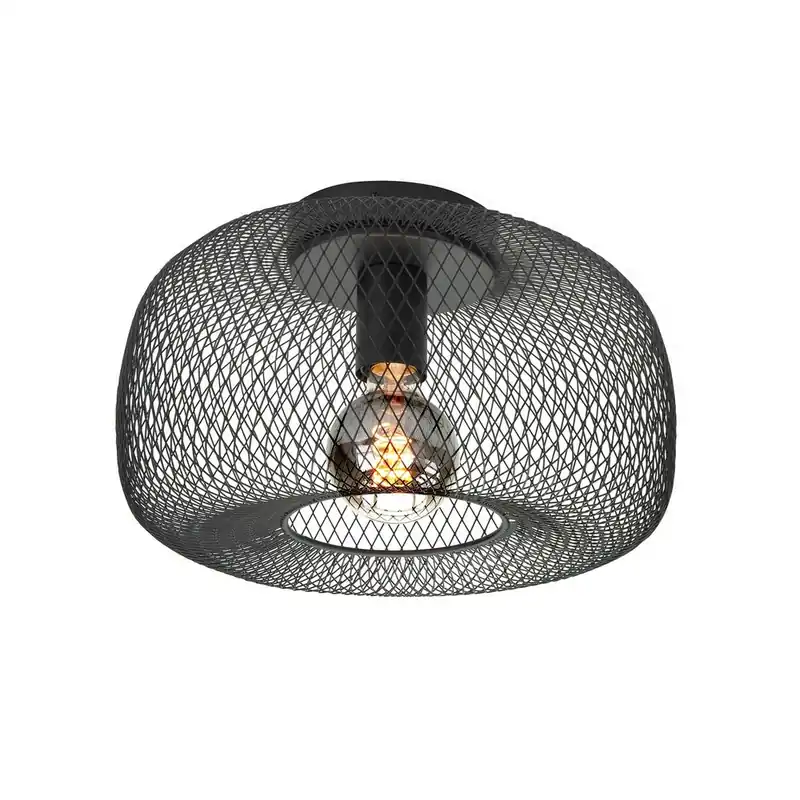 Beperkte Voorraad Highlight Plafondlamp Honey Ø 32 cm zwart