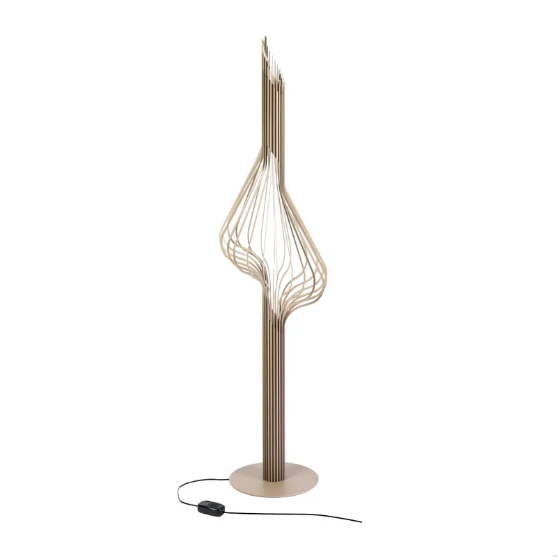 Seizoensaanbieding Ztahl Elba Quartz vloerlamp met unieke E27 lichtbron