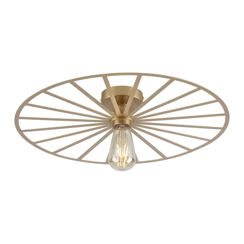 Bestseller Paul Neuhaus Plafondlamp Isabella Ø 50 cm mat-goud