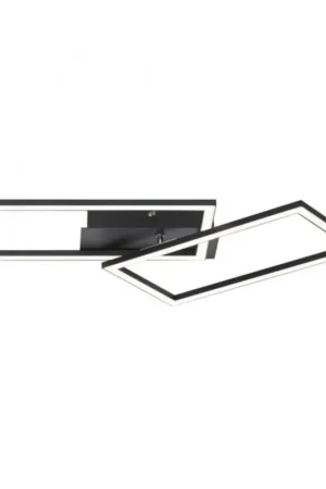 Gratis Verzending Paul Neuhaus Plafondlamp Iven 54 x 31 cm zwart