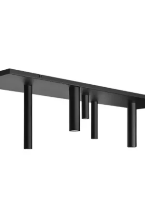 Ztahl Plafondlamp Olmo 7 lichts L 145 cm zwart Op = Op