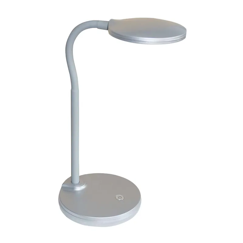 LED tafellamp, zilver, 3-voudige dimmer Beperkte Voorraad