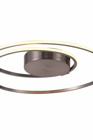 Actieprijs Freelight Plafondlamp Ophelia mat chroom rond