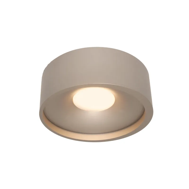 Artdelight Plafondlamp Orlando Ø 14 cm champagne Gratis Verzending