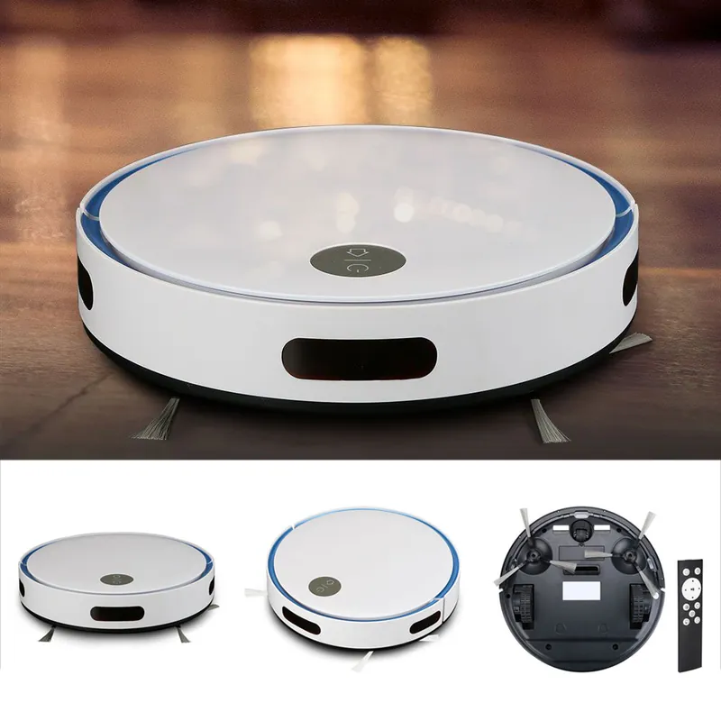 Robotstofzuiger, afstandsbediening, blauw-wit, HEPA-filter, VT-5522 Populair