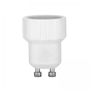 Verloopfitting lamp adapter | Van GU10 naar E14 Op = Op