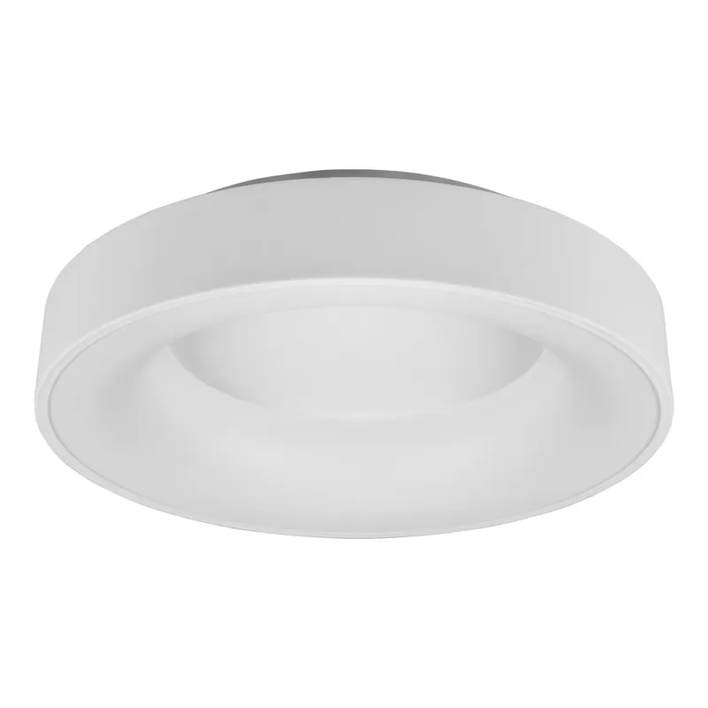 LED plafondlamp, mat wit, schakelaar-dimmer, 45 cm Seizoensaanbieding