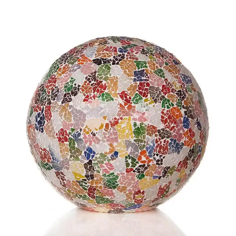 Hoge Kwaliteit Decoratieve tafellamp gekleurd glas bol