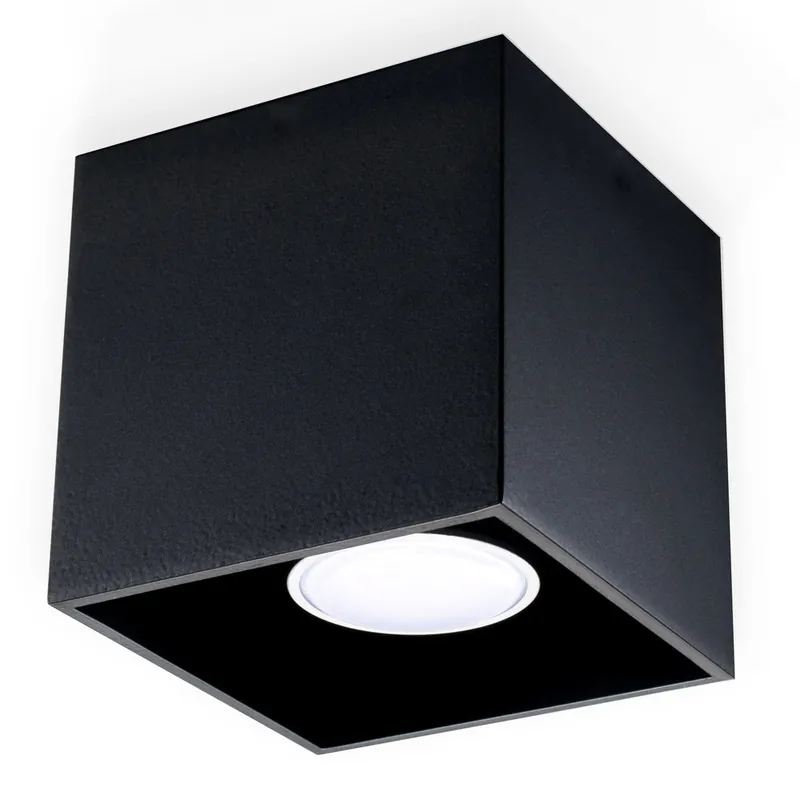 Gereduceerde Prijs Sollux Plafondlamp Quad zwart
