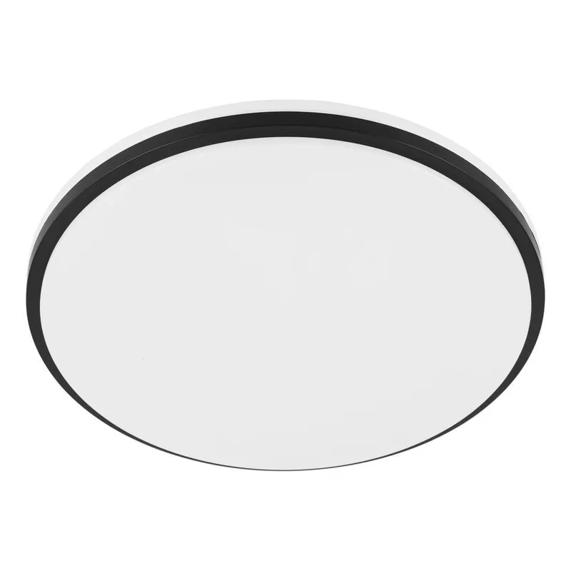 EGLO Margidore Plafonnière - LED - Kunststof - Zwart/Wit Lage Kosten
