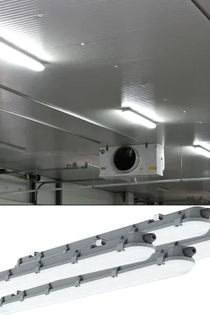 4x LED diffusorverlichting, 4320 lumen, neutraal wit Laatste Versie
